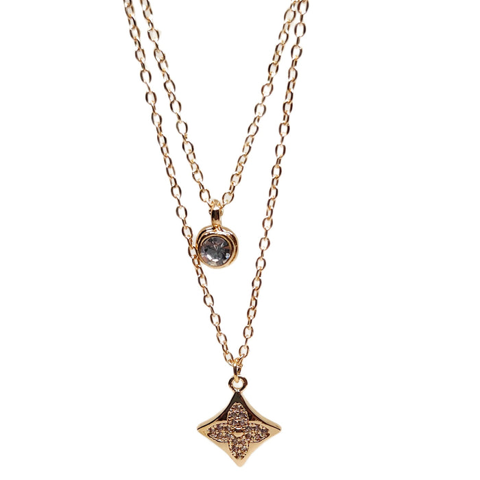 Layered Pendant Necklace