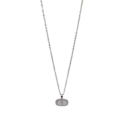 Silver Charm Pendant Necklace