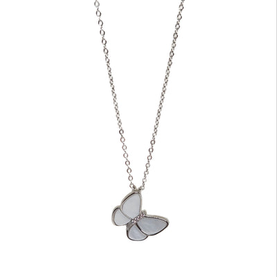 Pearl Butterfly Necklace
