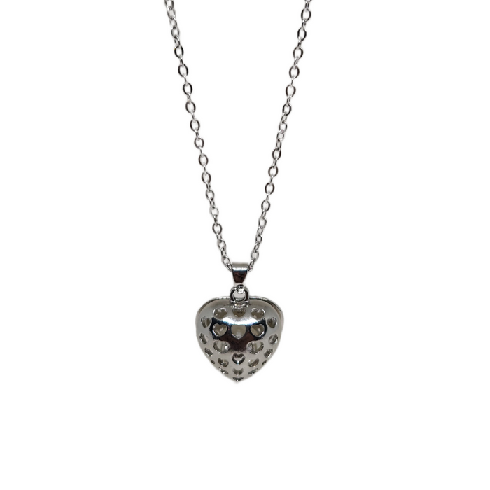 Oyester Heart Pendant Necklace