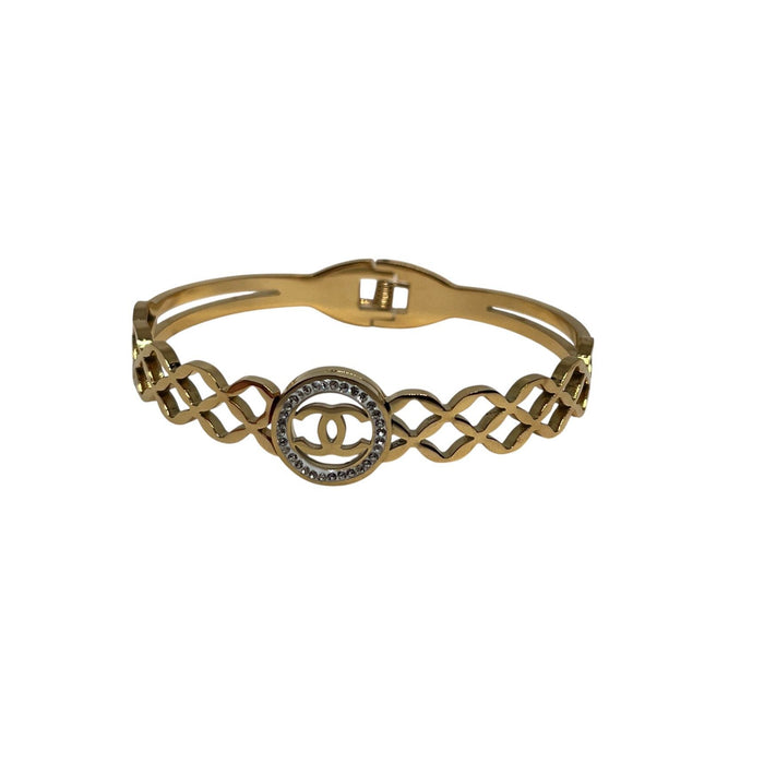 Studded Crossover Bracelet