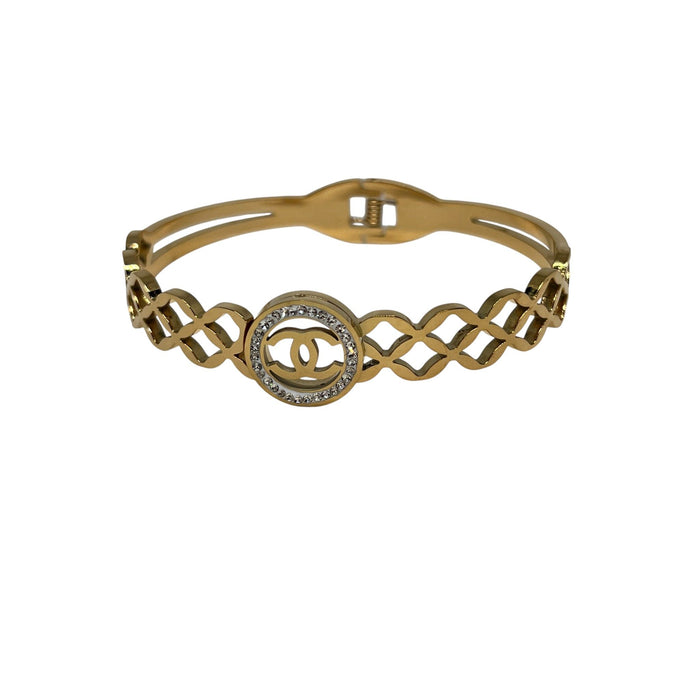 Studded Crossover Bracelet