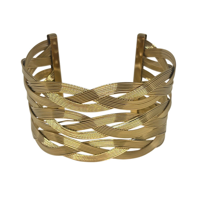 Gilded Statement Bracelet