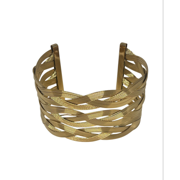 Gilded Statement Bracelet