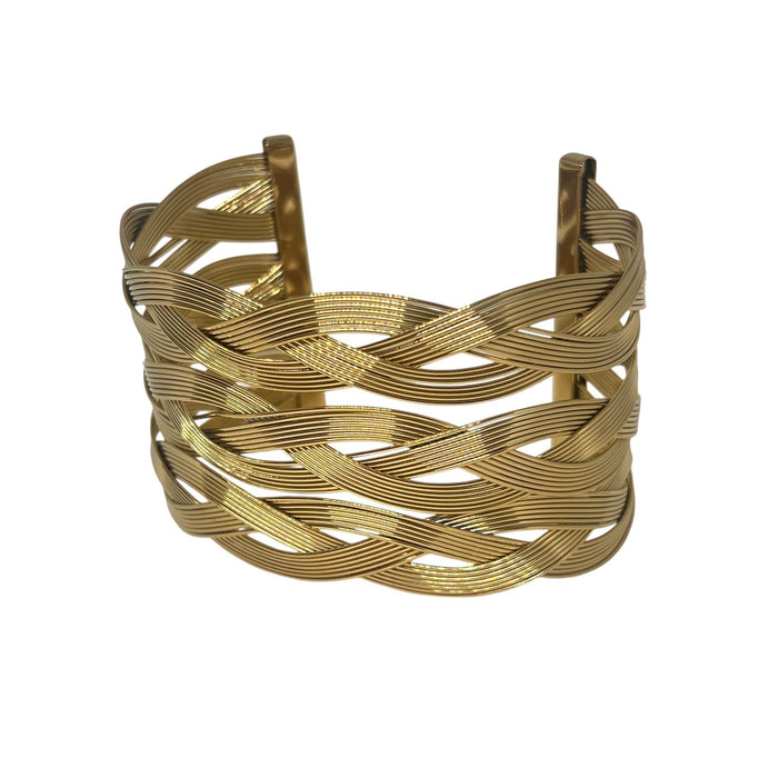 Gilded Statement Bracelet