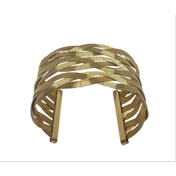Gilded Statement Bracelet