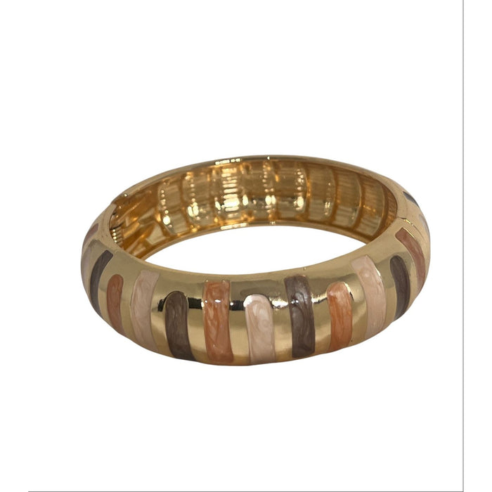 Evara Dual Tone Bangle