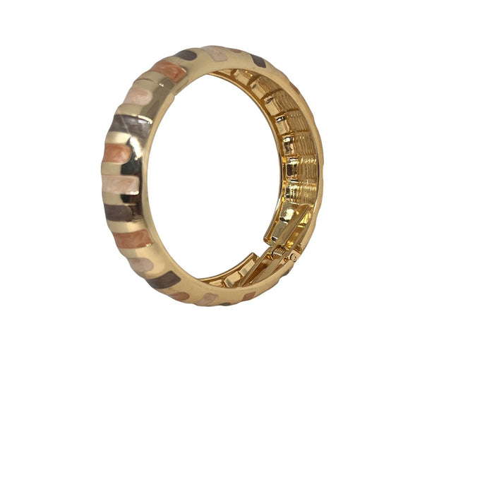 Evara Dual Tone Bangle