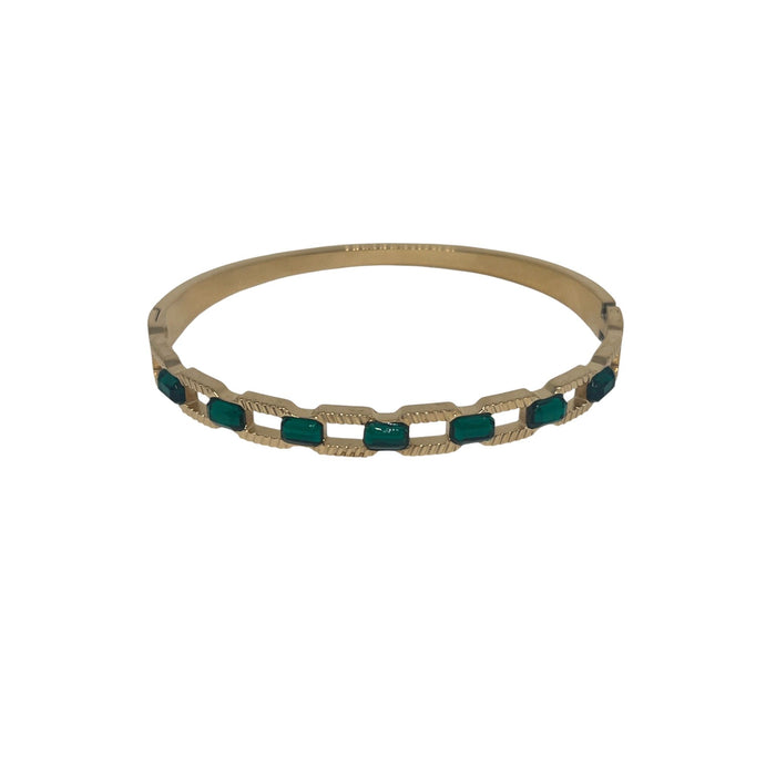 Emerald Link Bracelet