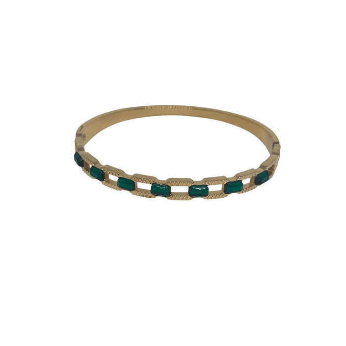 Emerald Link Bracelet