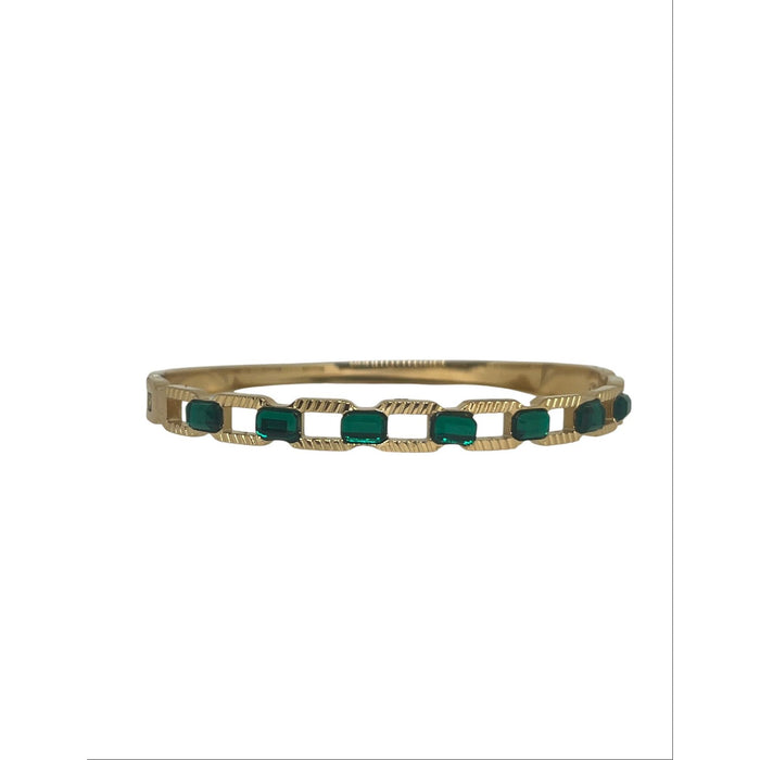 Emerald Link Bracelet